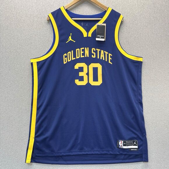 Nike Stephen Curry Golden State Warriors Jersey Authentic Swingman Men's XXL - Picture 1 of 8